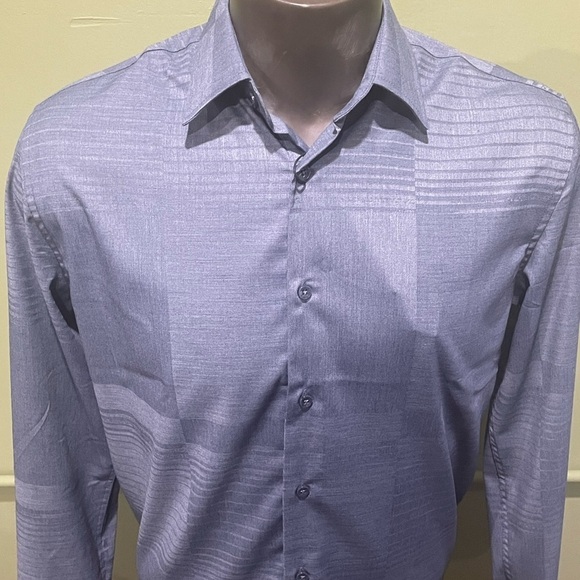 Deniko shirt button front gray regular fit - Picture 2 of 4